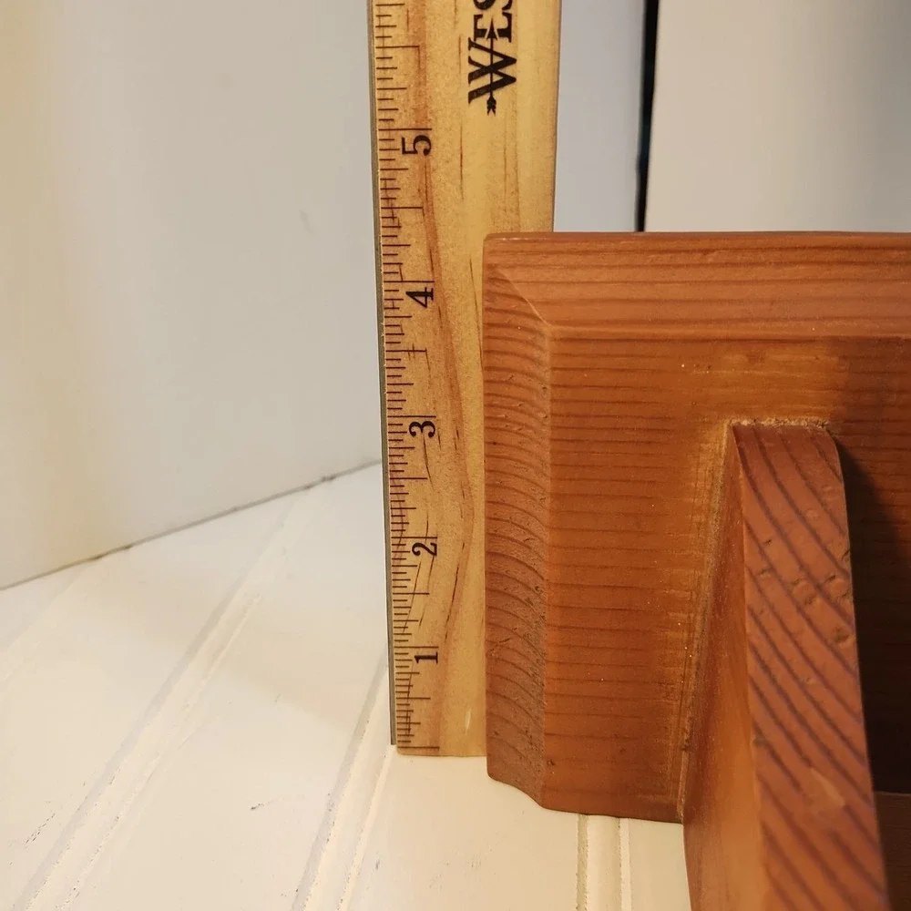 Solid Wood Wall Shelf With 3 Hooks 30